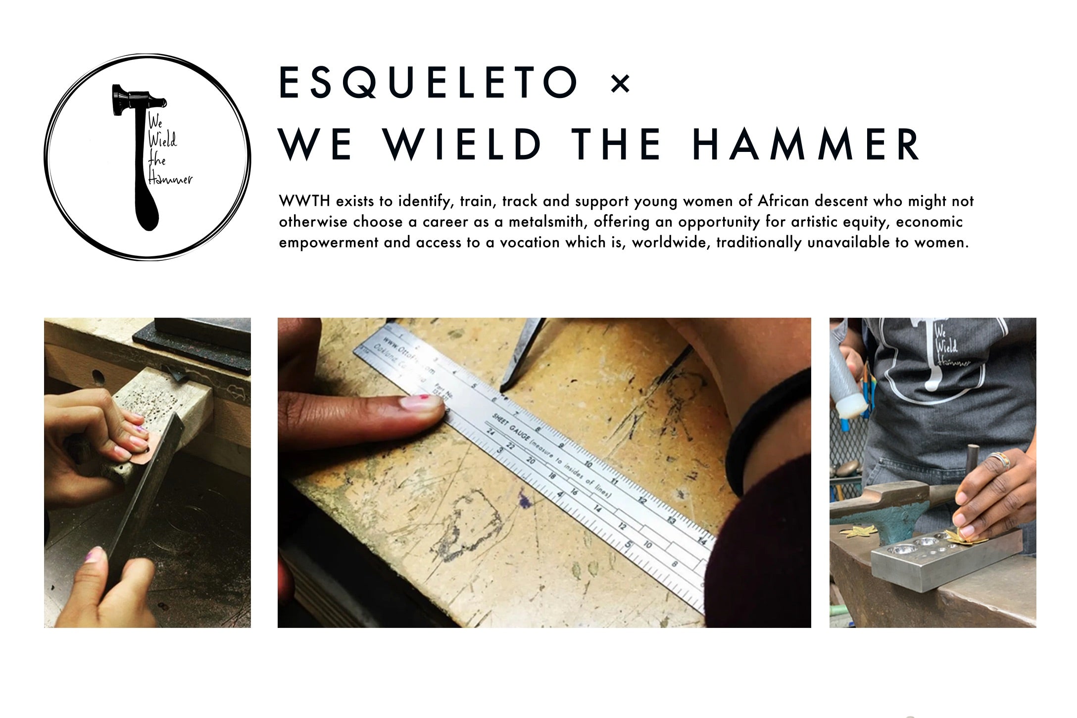 ESQUELETO X We Wield The Hammer