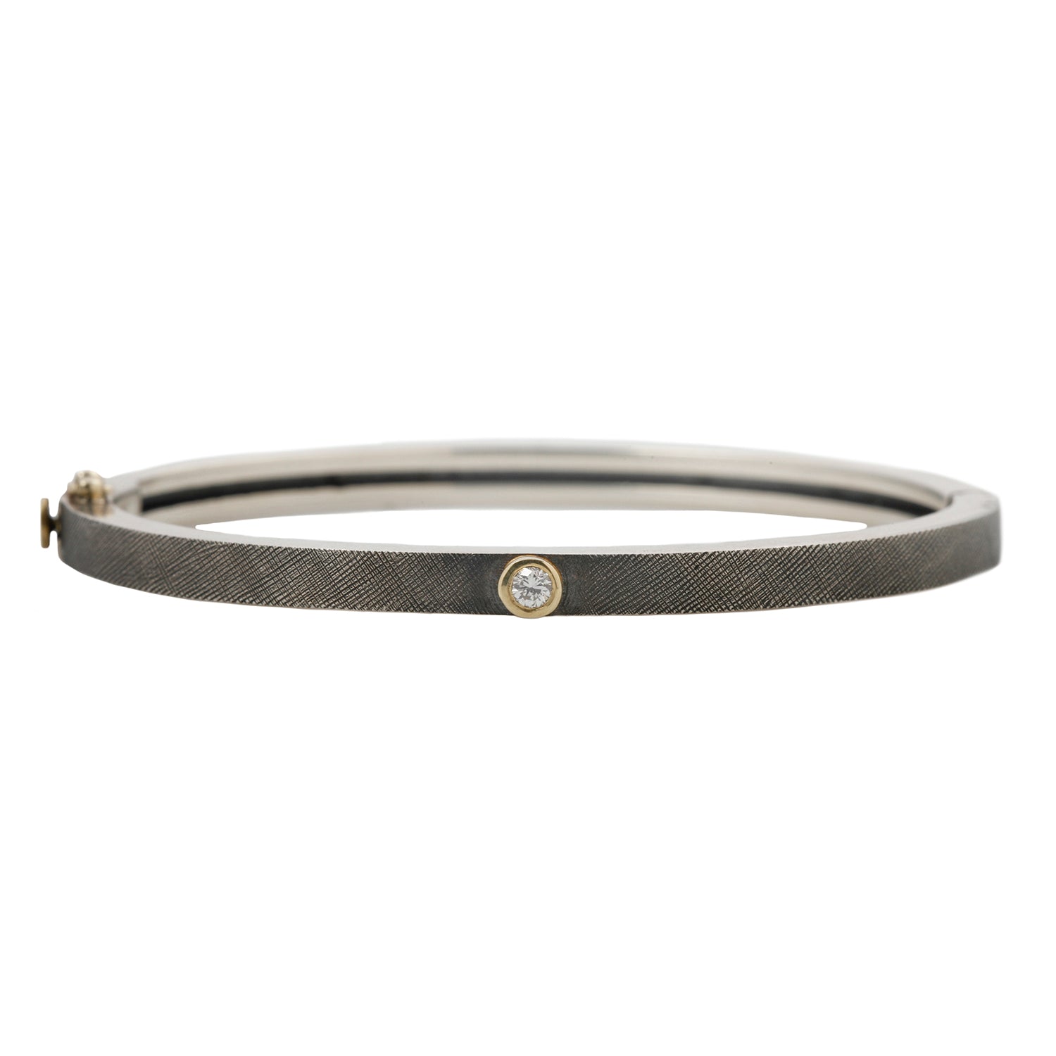 Rene Escobar Diamond Bangle Bracelet