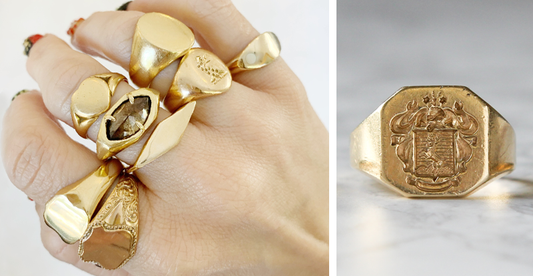 ETERNAL SYMBOLS: SIGNET SEAL RINGS