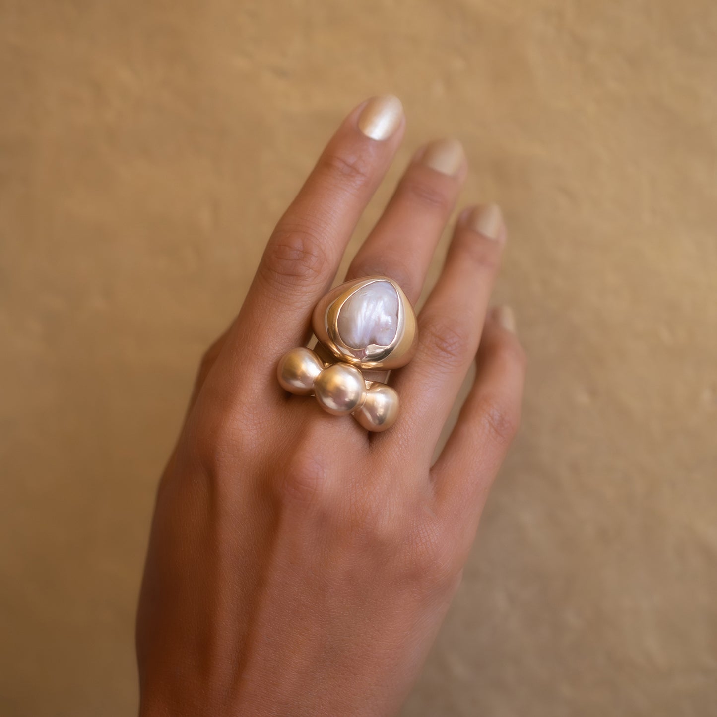 Natural Pearl Ring