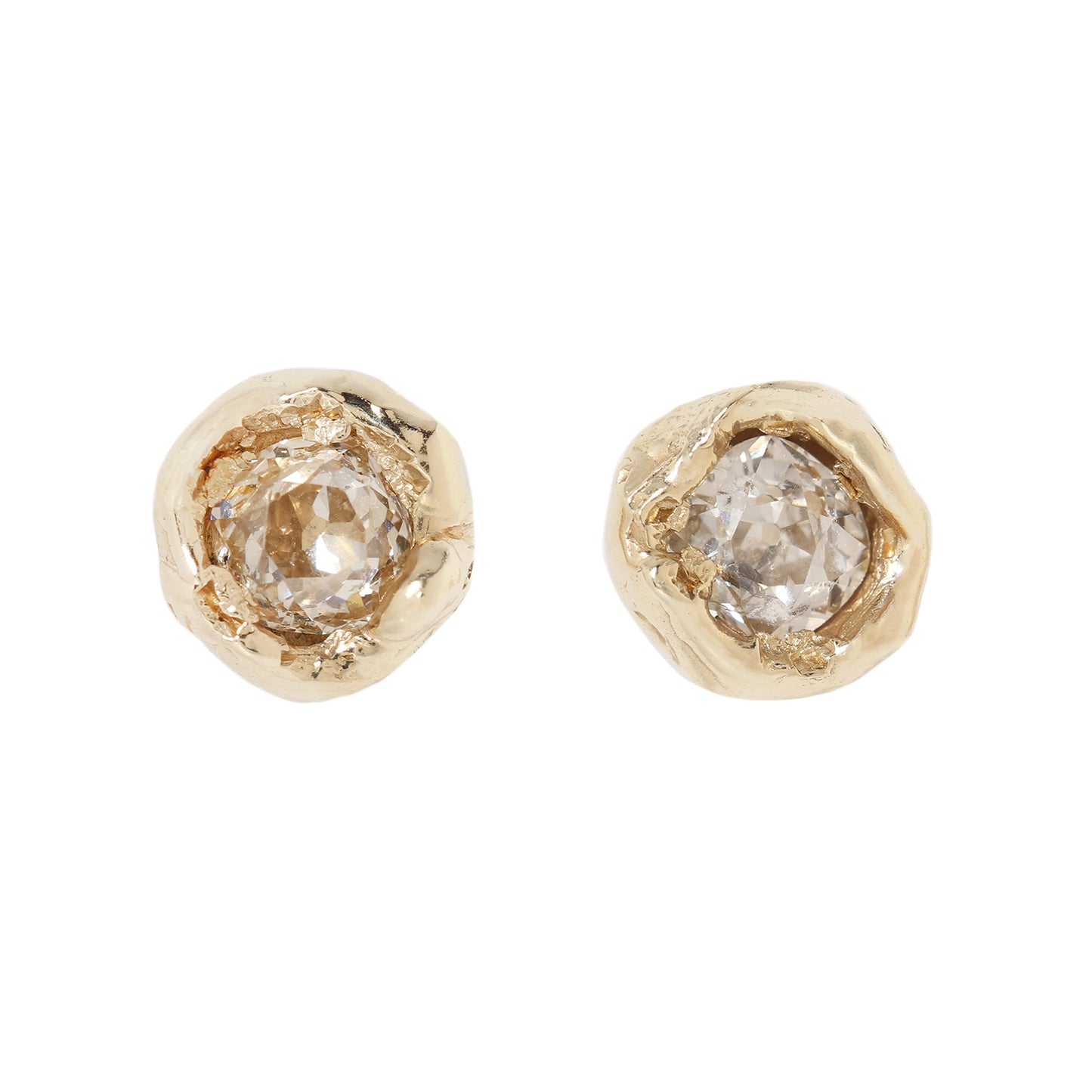 IV Old Cut Diamond Studs