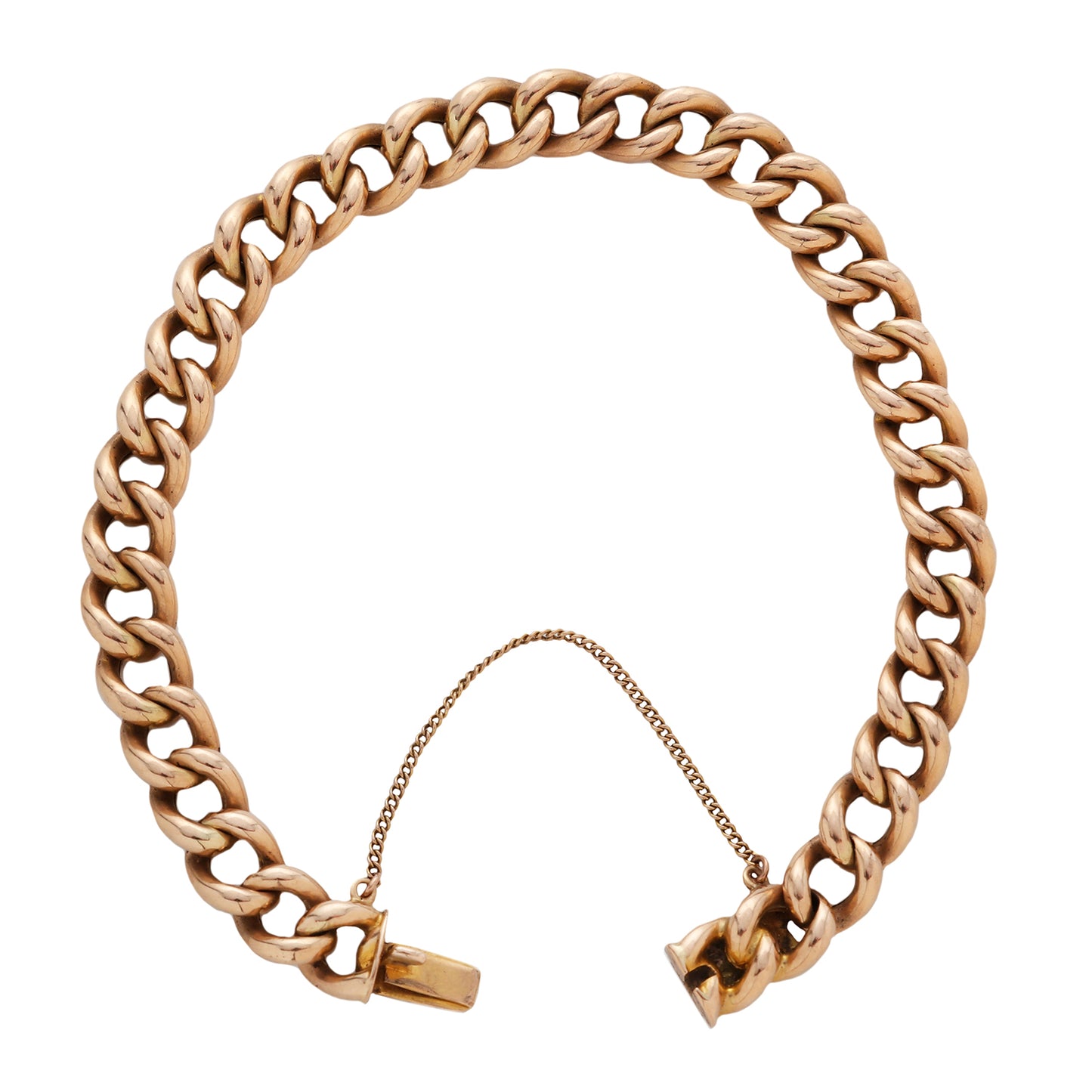 Regal Gold Curb Bracelet