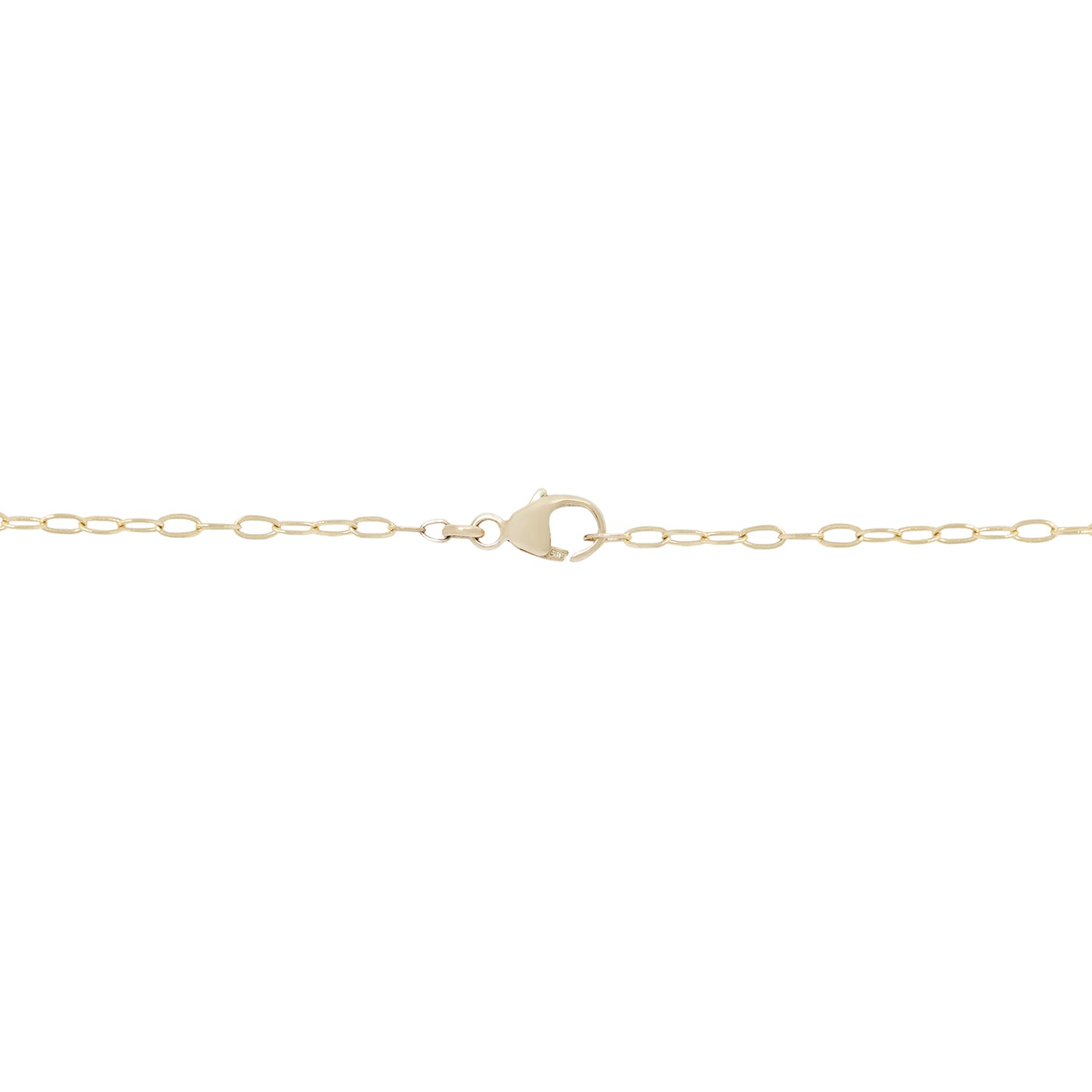 Tiny Gold Heart Lock Necklace