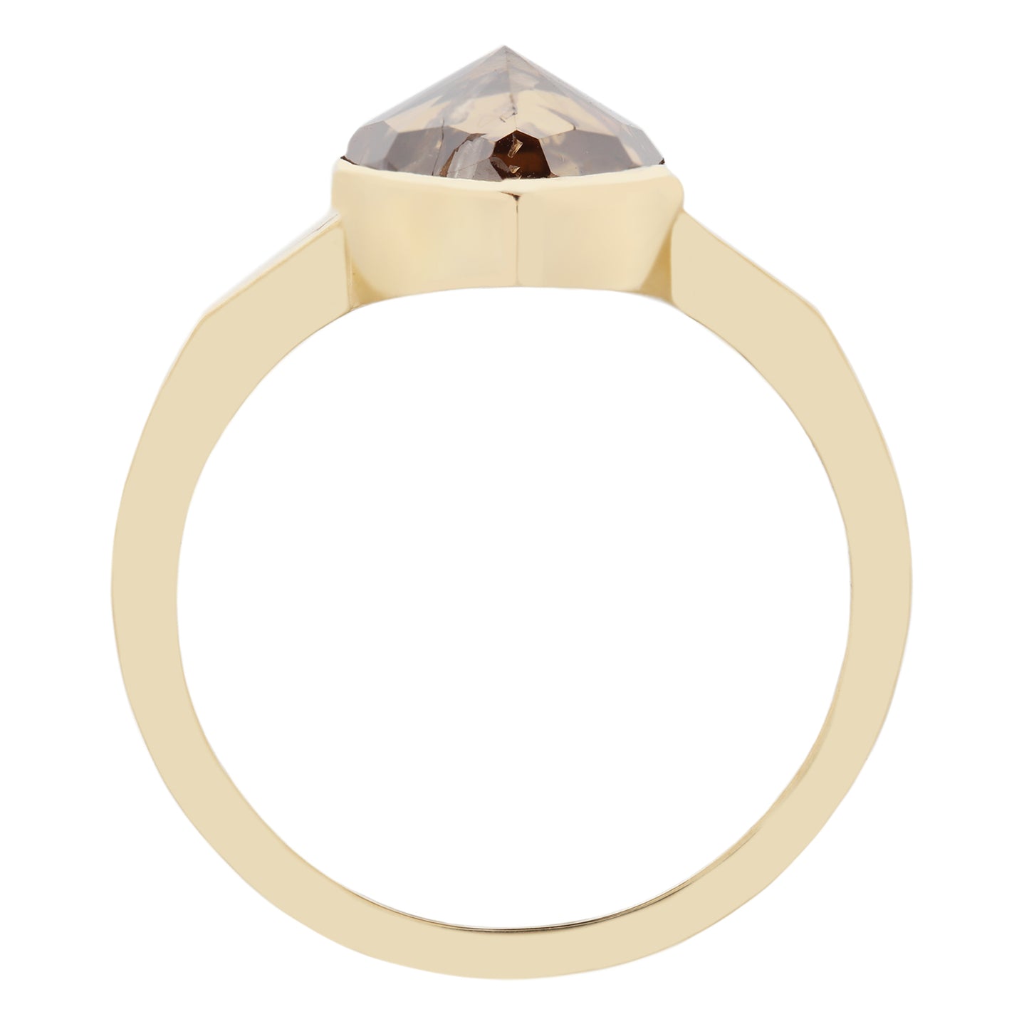 Hazel Diamond Pear Ring