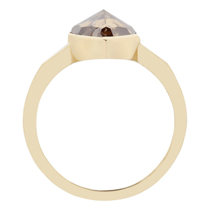 Hazel Diamond Pear Ring