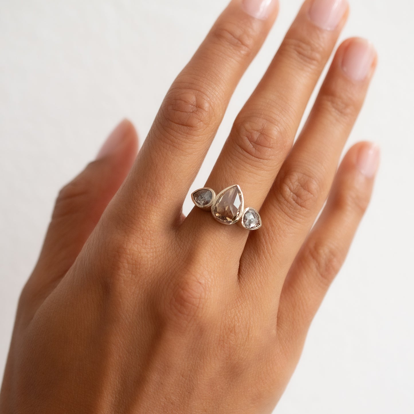 Desert Fog Diamond Ring