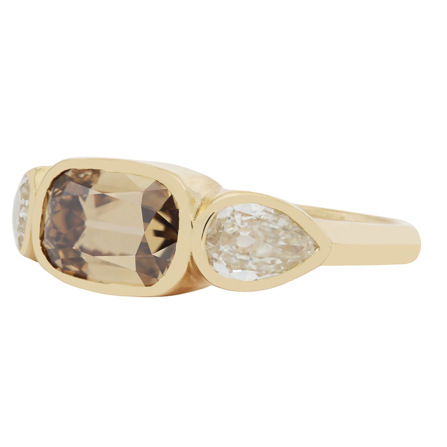 Cognac Radiance Diamond Ring