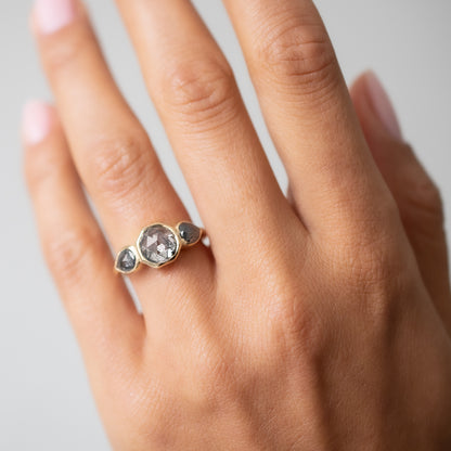 Moonscape Diamond Ring