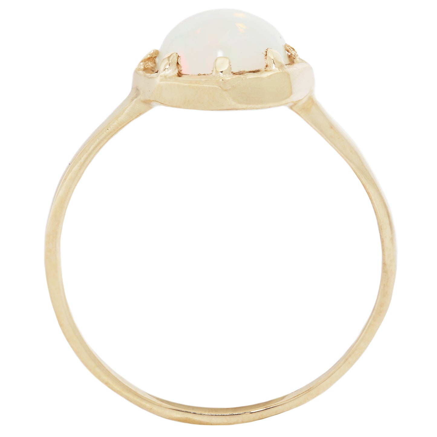 Opal Octagon Ring