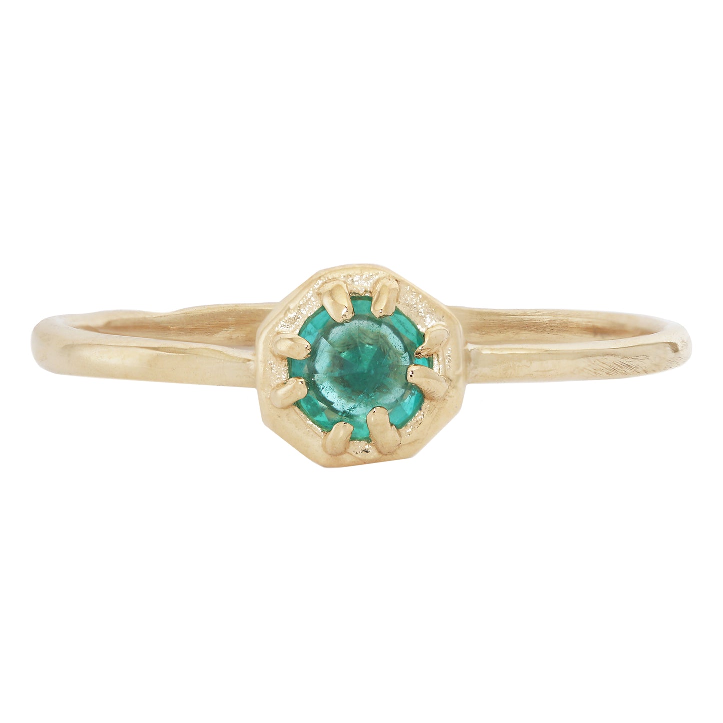 Tiny Emerald Ring