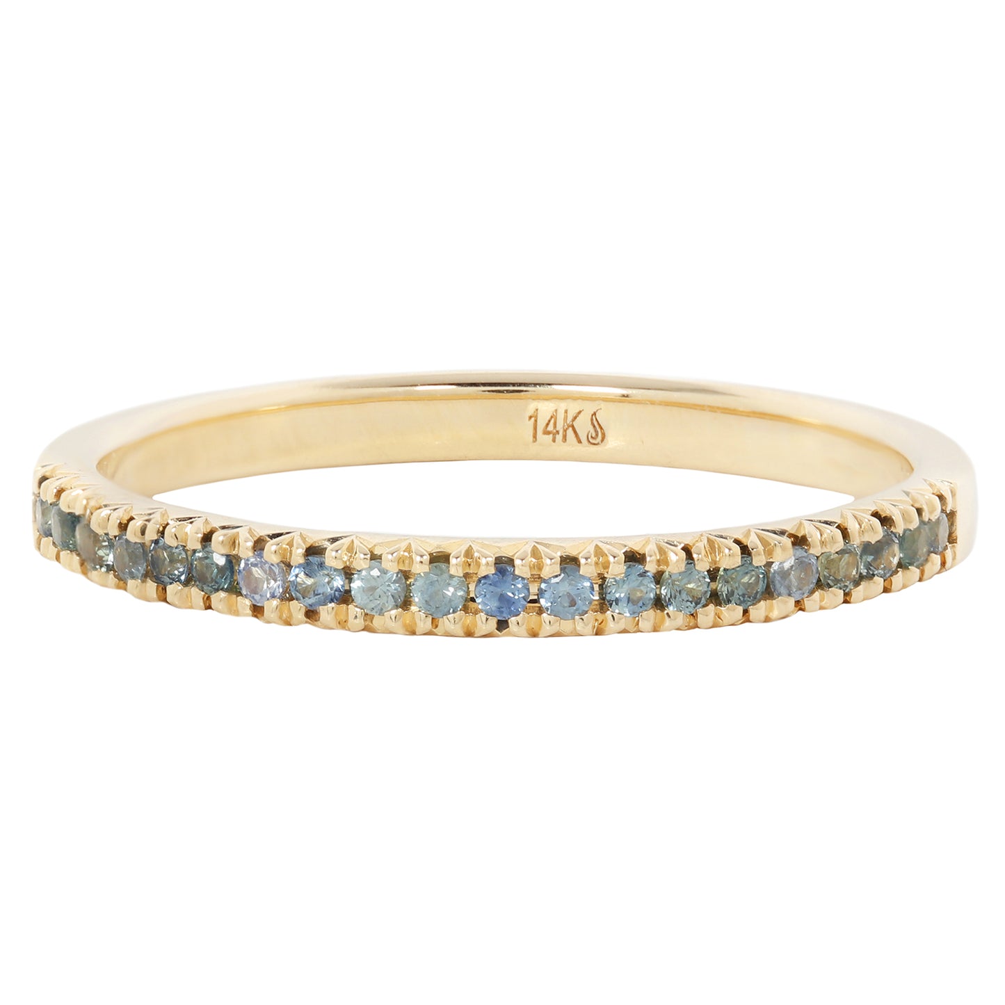 Sapphire Pavé Band