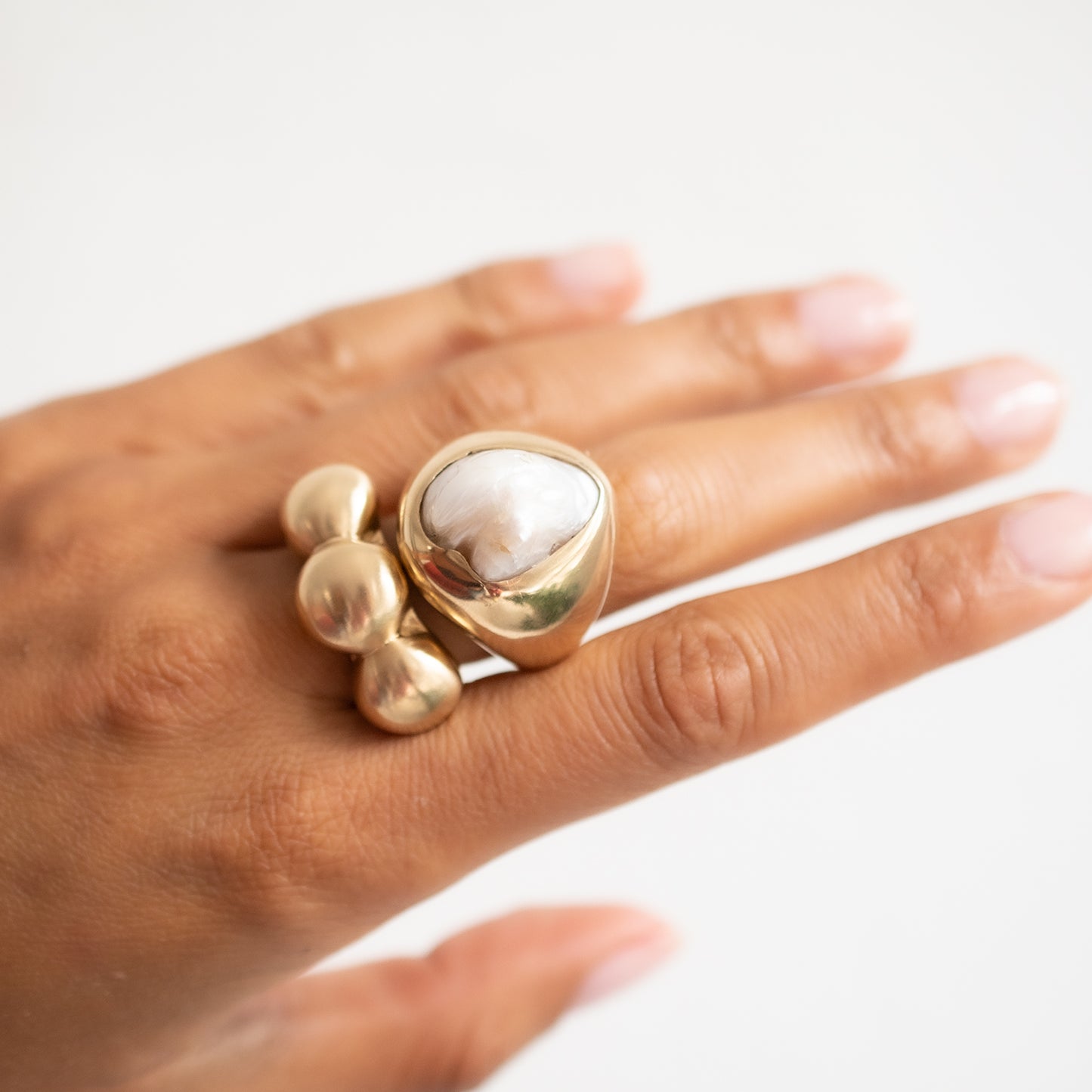 Natural Pearl Ring