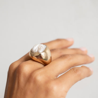 Natural Pearl Ring