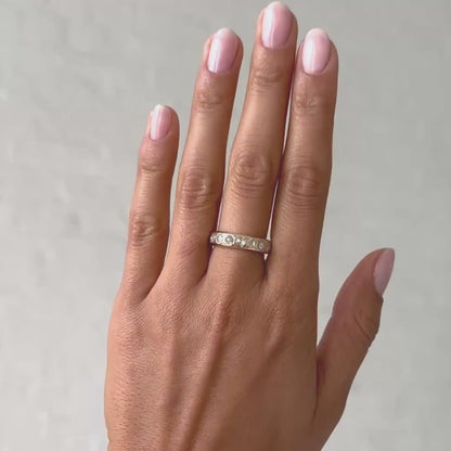 White Diamond Eternity Band