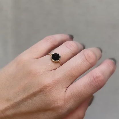 Spinel Gold Ring