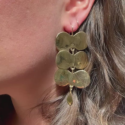 Bronze Paloma's Earrings