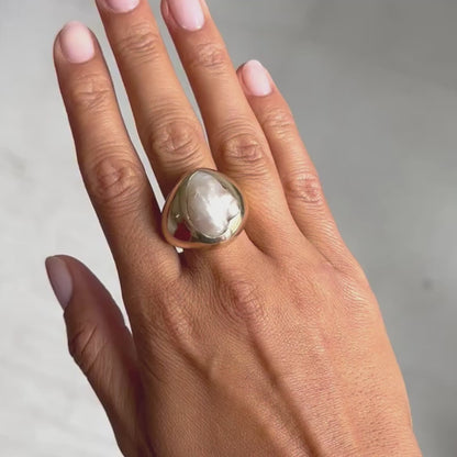 Natural Pearl Ring