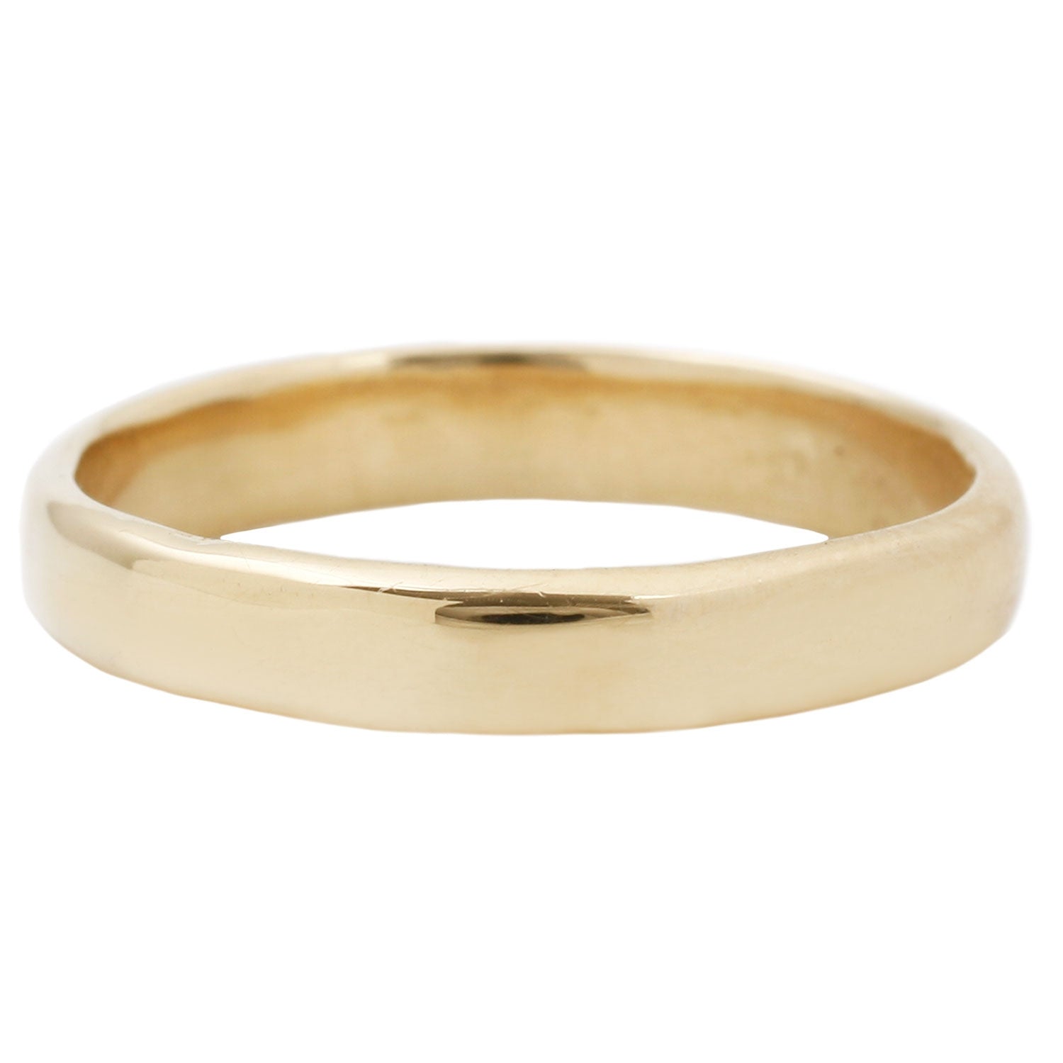 Thin Yellow Gold Band – ESQUELETO