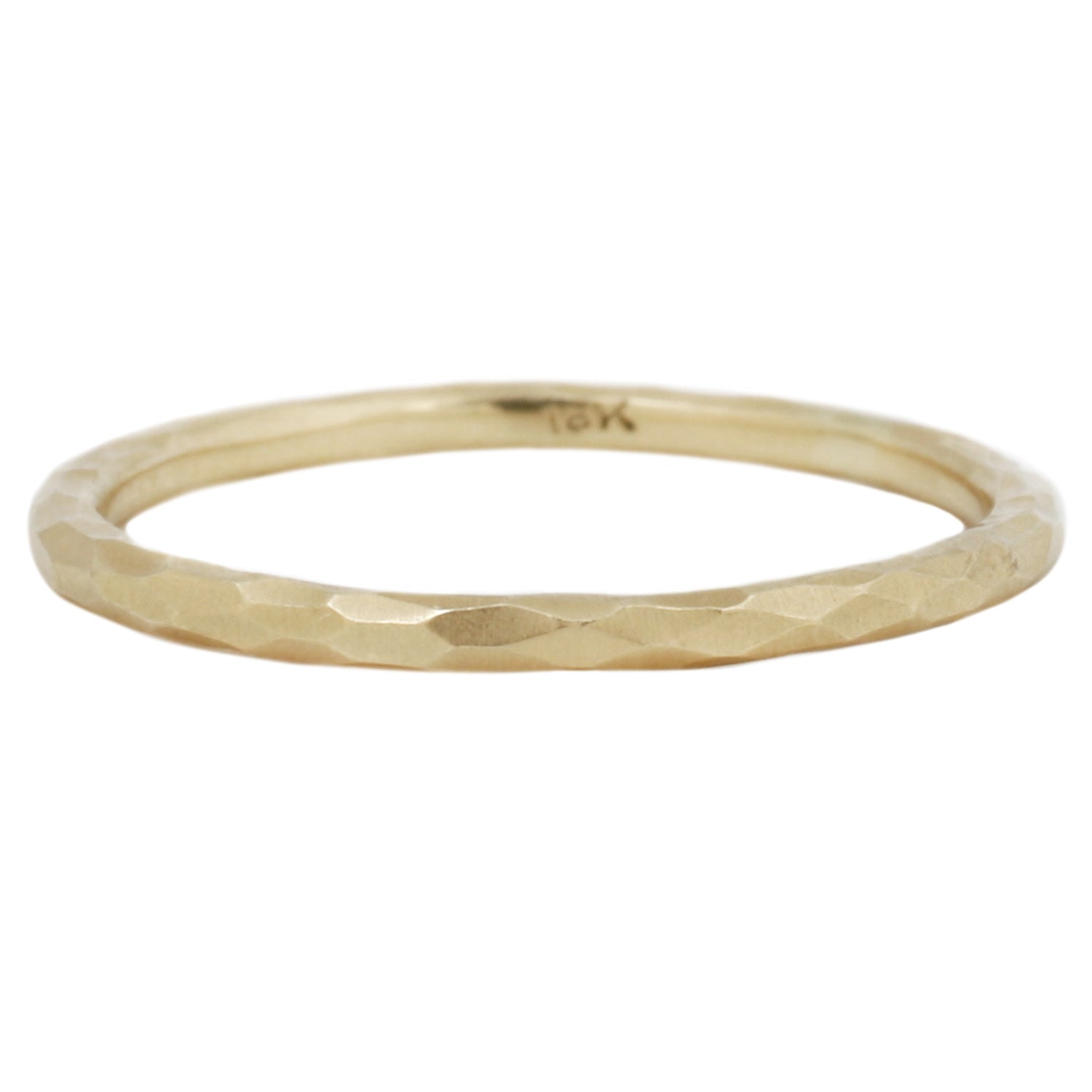 Faceted Gold Band – ESQUELETO