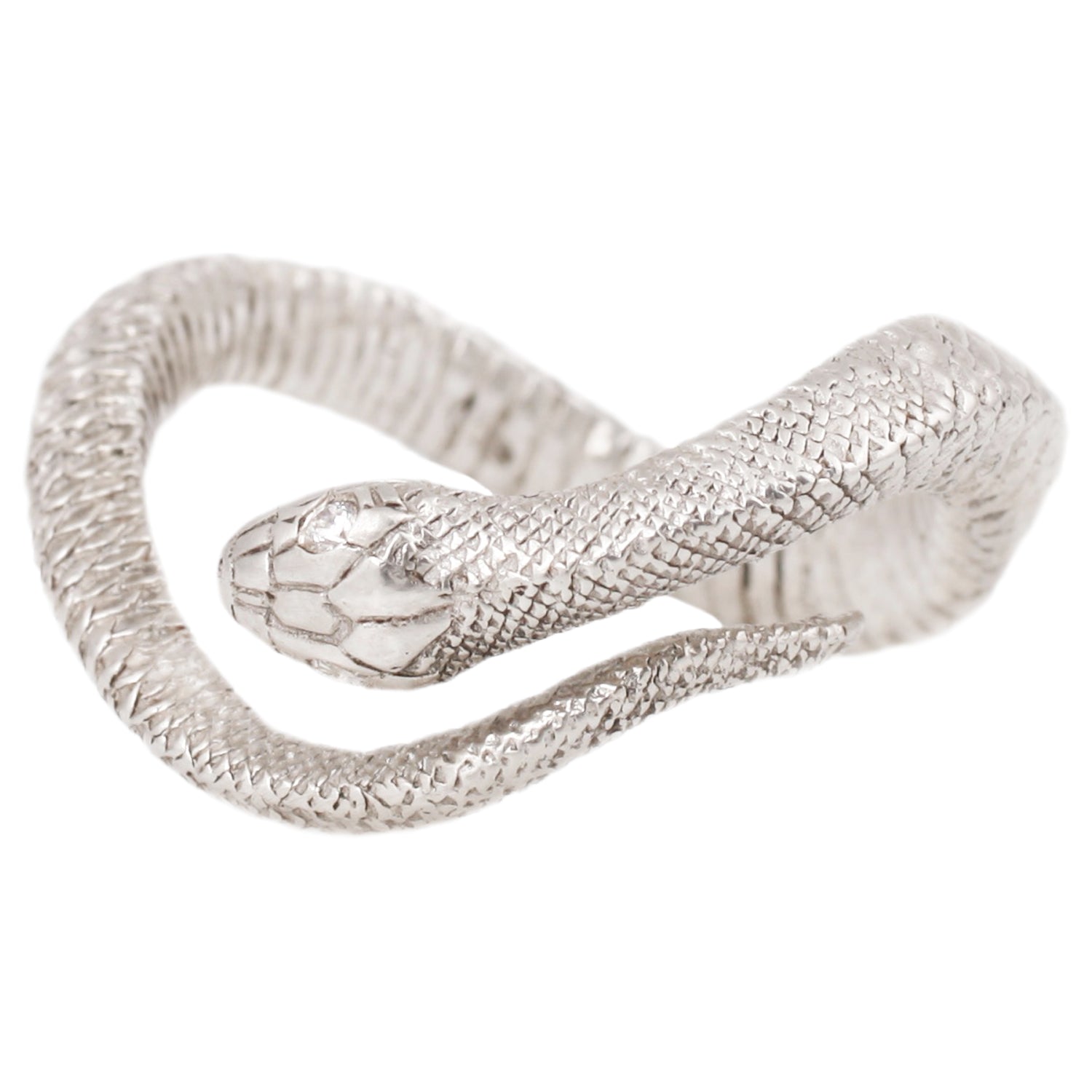 Snake sterling offers silver ring