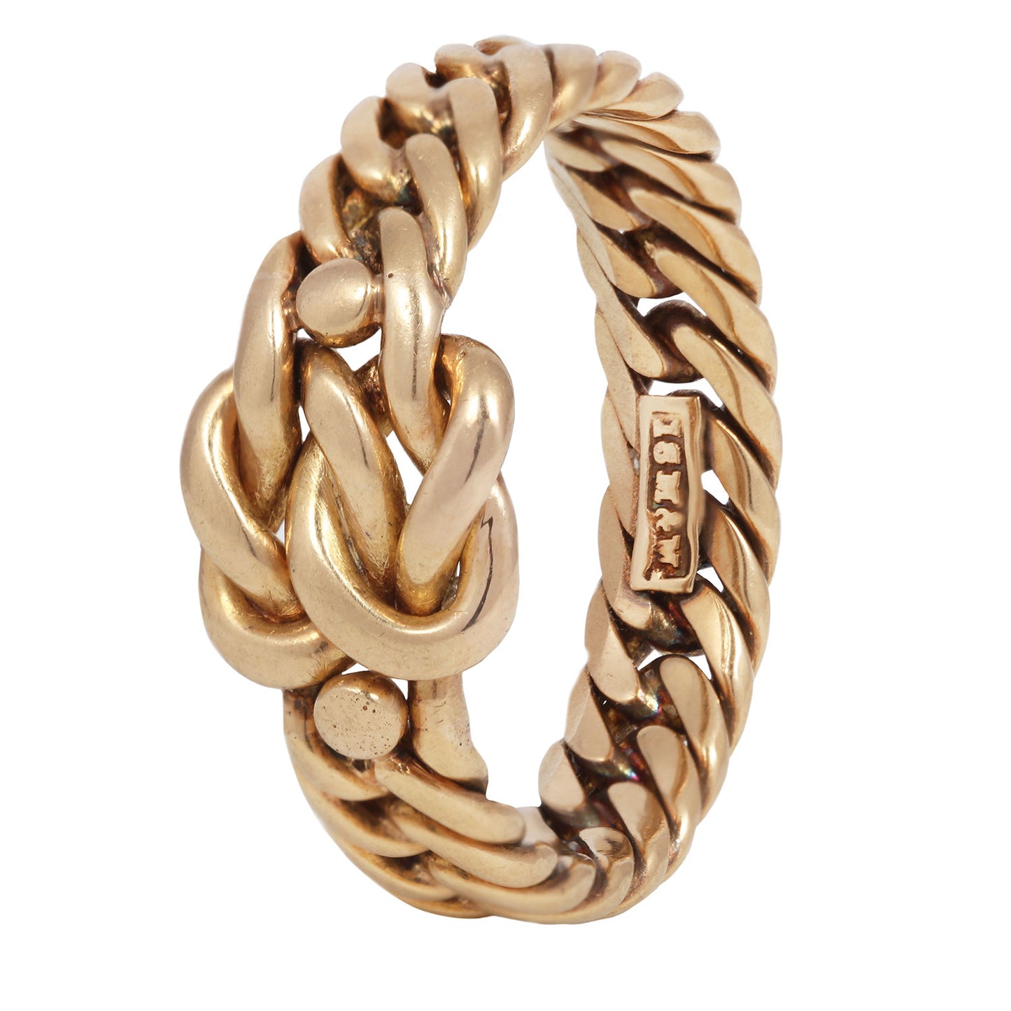 Serpentine Knot Ring