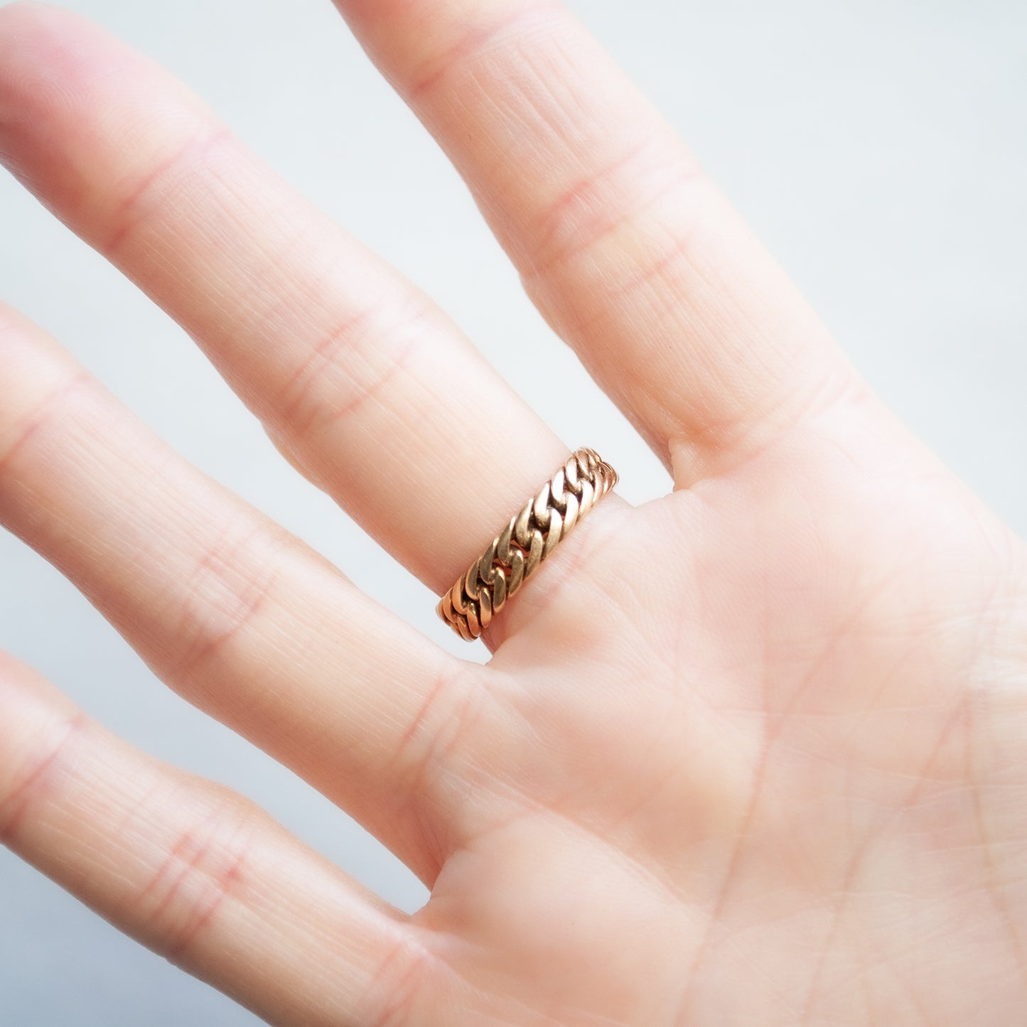 Serpentine Knot Ring