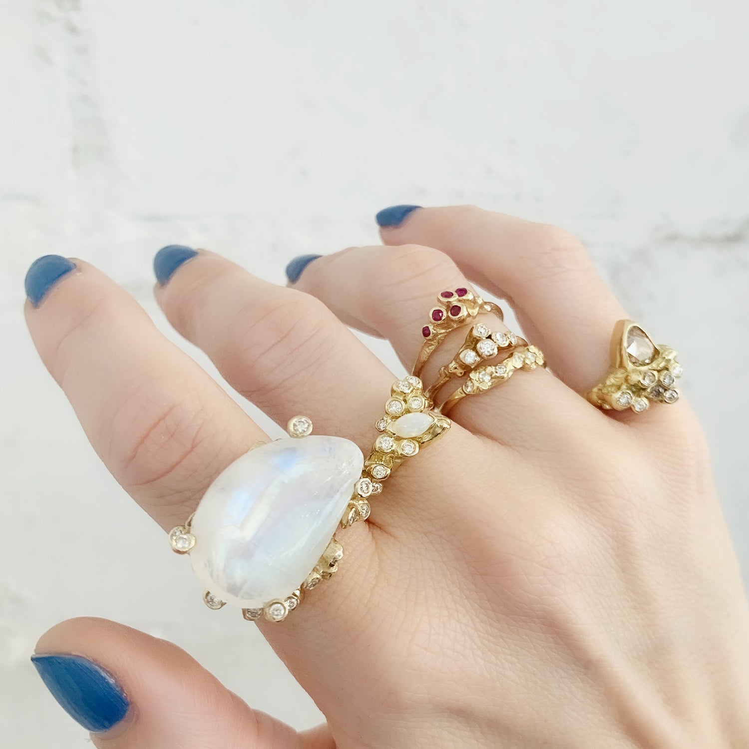 Anemone rings on sale