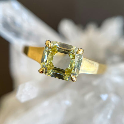 Gilded Diamond Mirage Ring